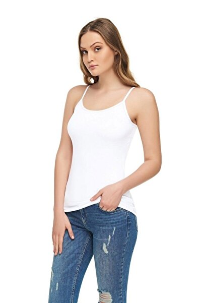 bonbonetti Жіночий модальний топ на бретельках, упаковка з 6 штук