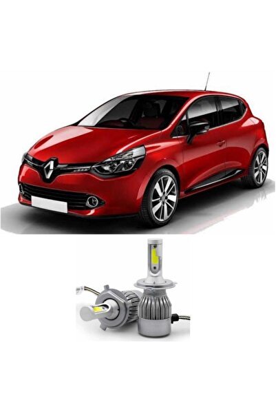 Sm Motors Renault Clio 4 Simsek Etkili Sis Far Xenon Cob Led Beyaz H16 Süpernova