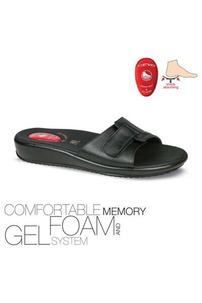 Ceyo 9200-12 Kemik Çıkıntısı Ve Topuk Dikenine Özel Jelli Kadın Terlik