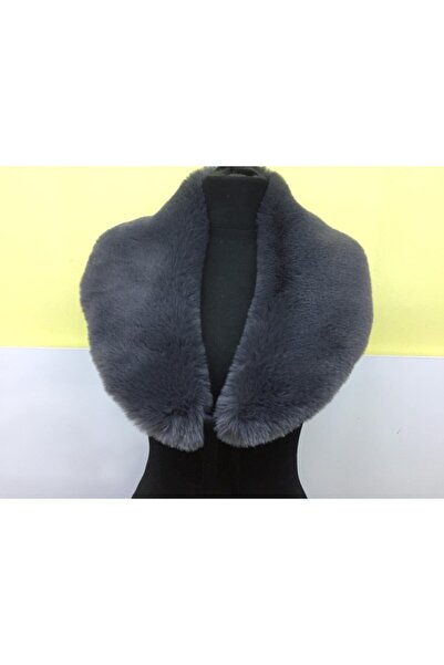 kurkyaka Imitasyon Kürk Şal Yaka