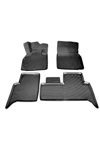 Rizline Renault Scenic 3 3d Paspas Havuzlu 2009 Sonrası Siyah 4 Parça Set