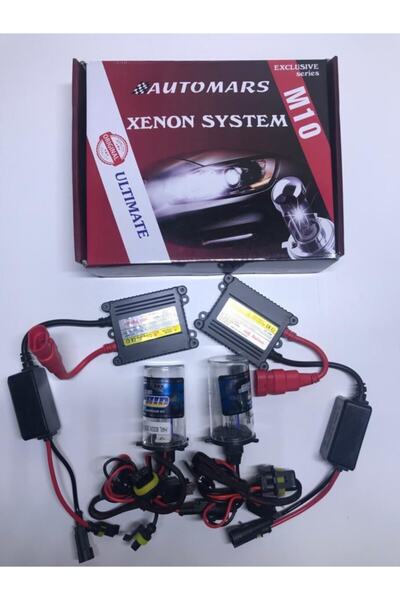 automars H1 Xenon Set Balanslı 8000k Kristal Beyazı