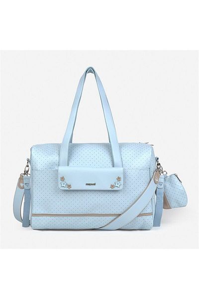 MAYORAL Women's Blue Polka Dot Bag