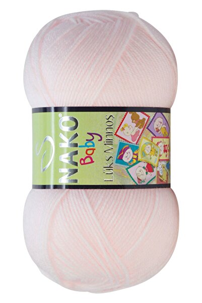 NAKO Sindirella Pembe Lüks Minnoş Örgü İpi 4531