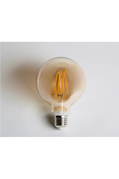 Cata Rustik Filament G95 Glop Led Ampul 6w 2700k Ct4286
