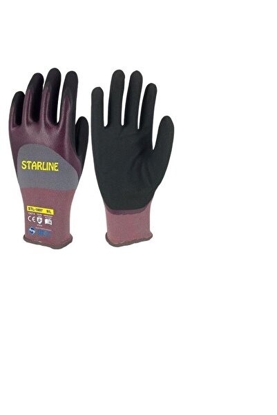 Starline Stl-1007 Yağ Geçirmez Eldiven 8 Numara