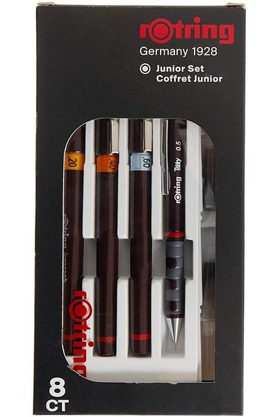 Rotring Rapido Pencil Junior Set 3+1 0.2-0.4-0.6 Mm S0699340