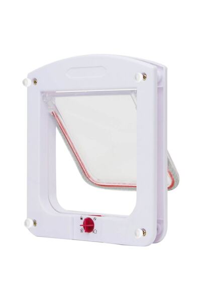 Peyless Markapet 4 Yolu Kedi Köpek Kapısı 22x20x3 Cm ( Pvc + Ahşap )