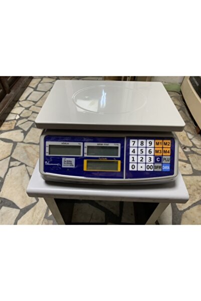 Dikomsan 2021 Damgalı Yeni Üretim 60 Kg Fiyat Hesaplamalı Terazi