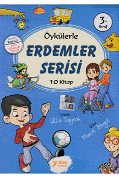 Yuva Yayınları Öykülerle Erdemler Serisi 3.sınıflar 10 Kitap