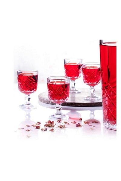 Paşabahçe كوب ماء صغير بجانب القهوة مكون من 6 قطع