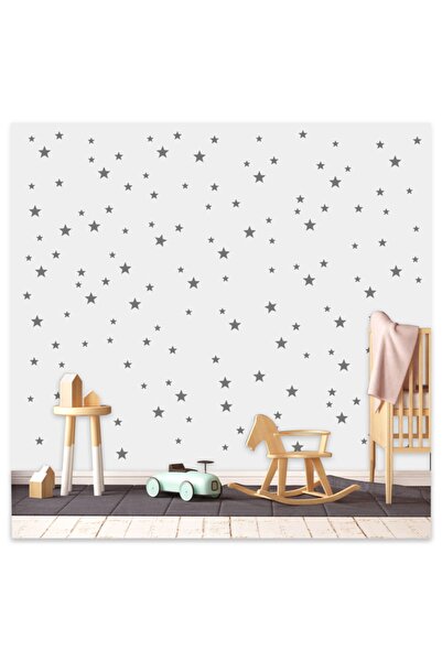 Sticker Sepetim Bebek Ve Çocuk Odası Yıldız Seti 3,4,5 Cm 100 Adet