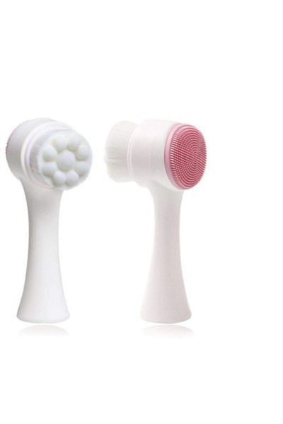 checkmate Double Sided Silicone Face Body Massage And Cleansing Brush