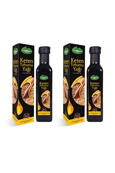 Mindivan Keten Tohumu Yağı 250 cc 2 Adet