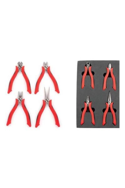 İzeltaş Elektronikçi Keski Ve Pense Seti 4 Parça