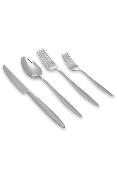 Aryıldız Elegant Shiny Pvd 24 Piece Cutlery Set