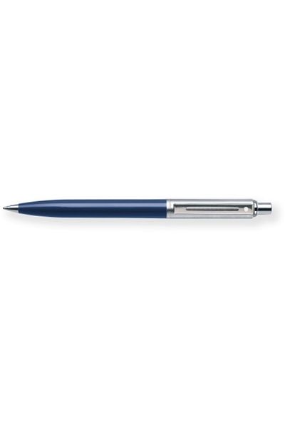Sheaffer Sentinel Chrome Blue Ballpoint Pen 321-2