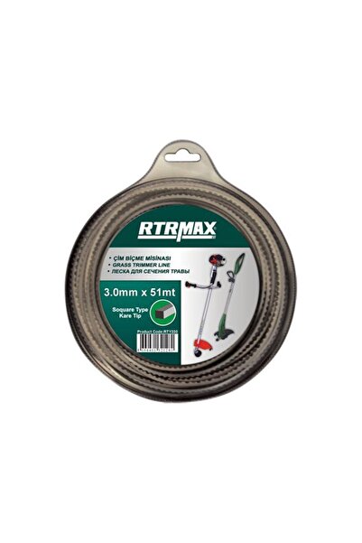 Rtrmax Rty330 Tırpan Misinası Siyah 3Mm*51Mt