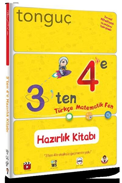 Tonguç Yayınları Tonguç Akademi 3 Ten 4 E Hazırlık Kitabı