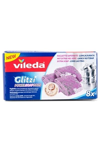 Vileda Sabunlu Çelik 8'li