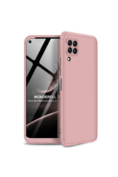 İncisoft Huawei P40 Lite Uyumlu Ultra Ince Full Koruma Ays Kapak Rose Gold Kılıf