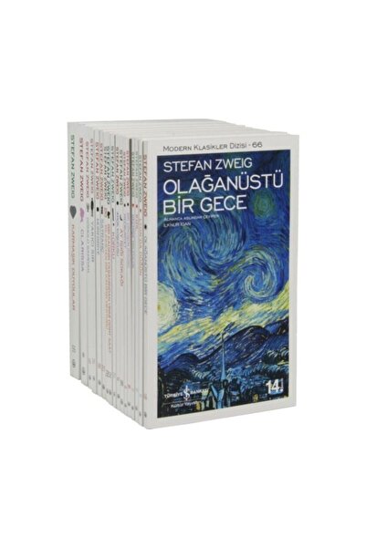 TÜRKİYE İŞ BANKASI KÜLTÜR YAYINLARI Iş Kültür Stefan Zweig Kitapları Modern Klasikler Serisi 17 Kitap Set