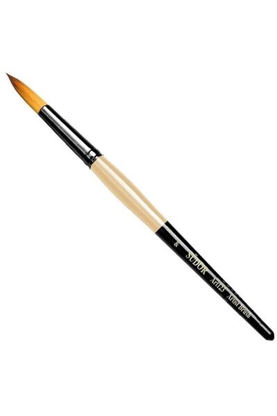 Südor Seri Art123 Sentetik Yuvarlak Uçlu Fırça No8