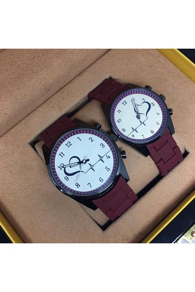 Spectrum Saatbutik Heart Rhythm Lover Watch Birthday Gift