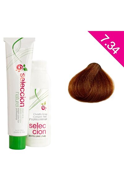 Seleccion Naturel Color 60 ml 7.34 Orta Işıltılı Bakır