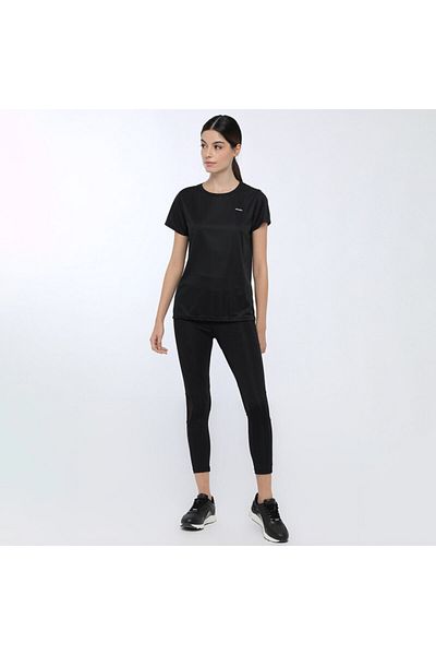 Kinetix BASIC PES C NECK T-SHIRT Tricou negru pentru femei 100559590