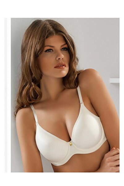 Le Jardin Sutien clasic de cauciuc subțire alb pentru femei 9405