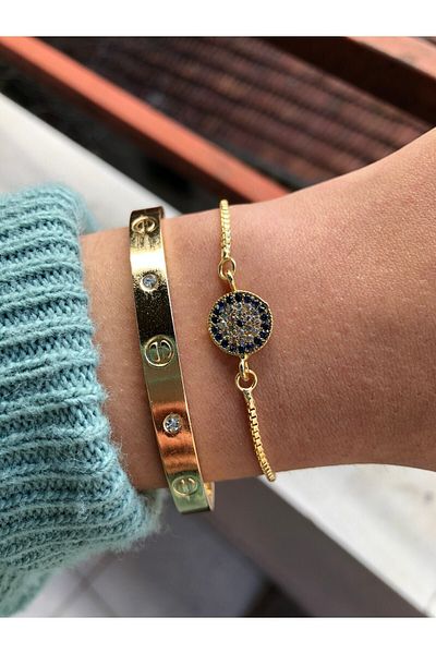 Jack Ferrero Women's Combination Bracelet Set Does Not Fade Color
