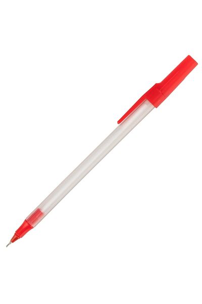 Bigpoint 1.0 mm Red Office Ballpoint Pen - 50 Pieces