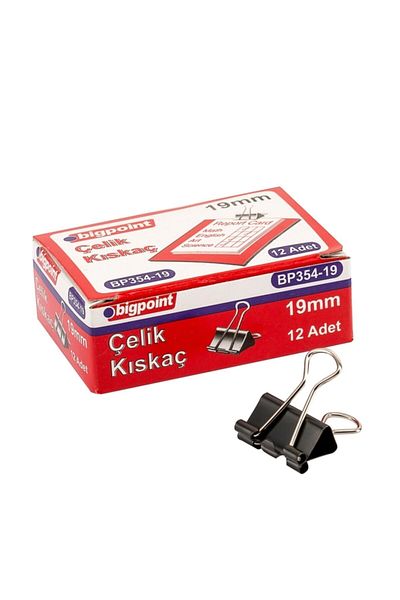 Bigpoint Set of 12 Steel Clamps 19 mm