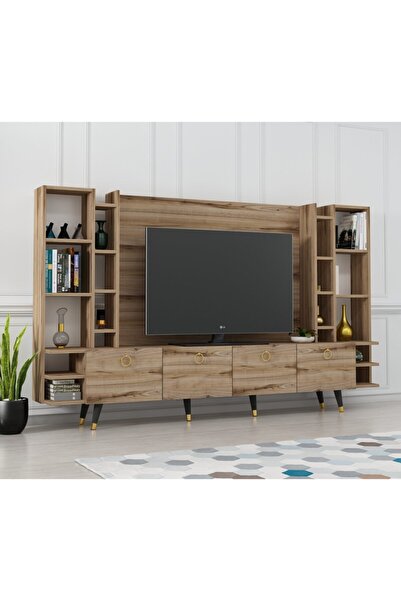 MOBİLYA GEZEGENİ Çırağan Renk Pastel Tv Ünitesi 220 cm X2125