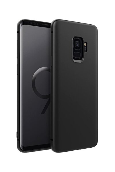 KZY İletişim Samsung Galaxy S9 Plus Uyumlu  Mat Siyah Silikon Lux Kılıf