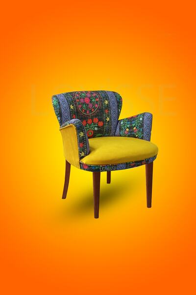 LOVİSSE HOME Sarı Bekleme Koltuğu