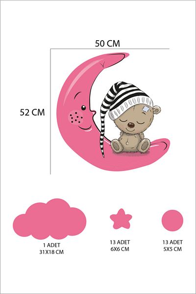 Tilki Dünyası Kids Room Wall Sticker