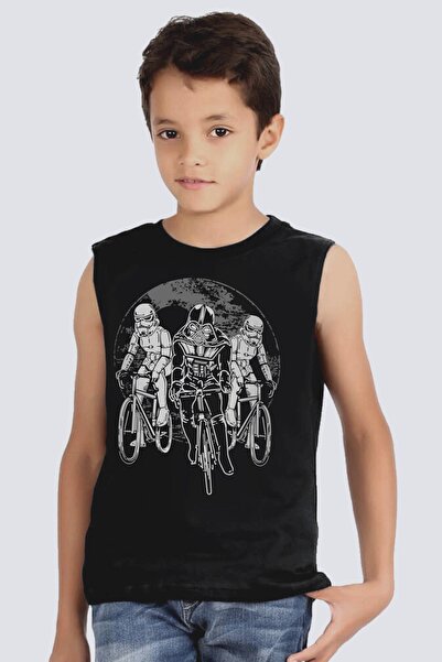 ROCKANDROLL Tricou fără mâneci Black Star Bikers pentru băieți | Atlet
