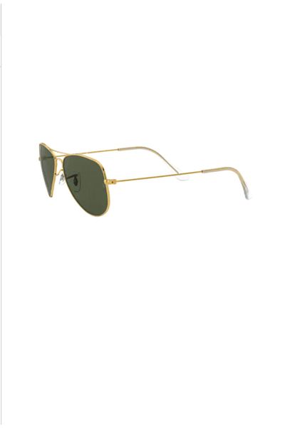 Ray-Ban Ray-Ban Unisex AVIATOR EXTRA SMALL Polished Arista Gold Sunglasses RB3044 L0207