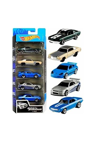 HOT WHEELS Fast And Furıous Hızlı Ve Öfkeli 5li Set