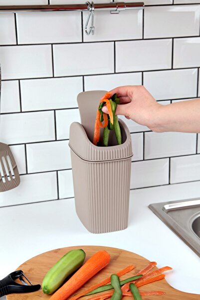 Pazarika Tezgah Üstü Mini Çöp Kovası