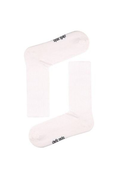 chetic Men's White Socket Tennis Socks