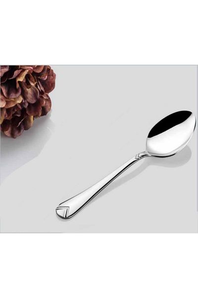 İNTER CELİK Crescent Model Teaspoon 12 Pack