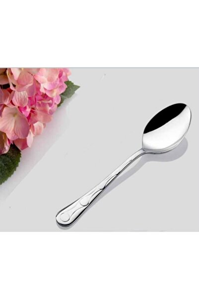 İNTER CELİK Inter Çelik Nokta Model Çay Kaşığı 12'li