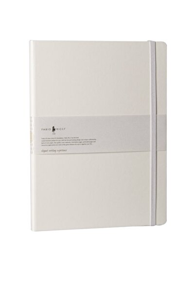 Fabio Ricci Elio 19x25cm Çizgisiz Beyaz Defter
