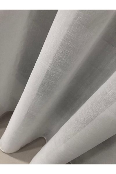 Brillant Clarin Linen Leaded Tulle Floor Skirt