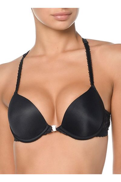 Orkide Women's Black Sports Lace Bra