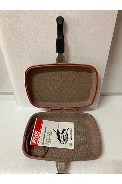 FMS Granite Fish Pan 36 Cm Brown