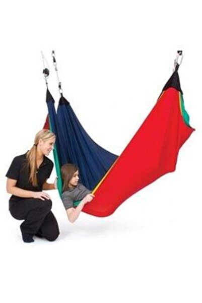 Duyu Atölyesi Acrobat Swing Salıncak Esnek Kumaş 3 Katlı
